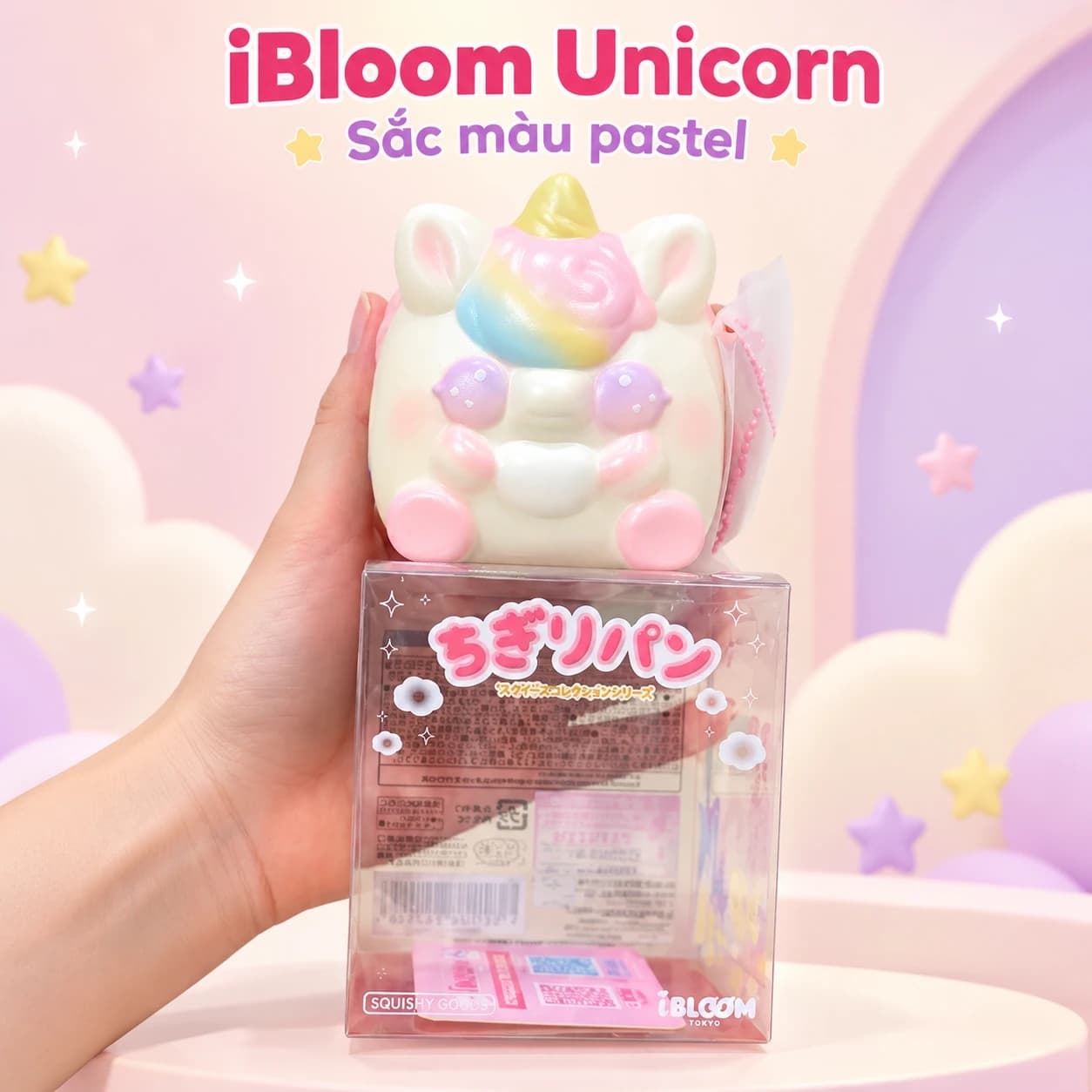 Squishy iBloom Unicorn pastel