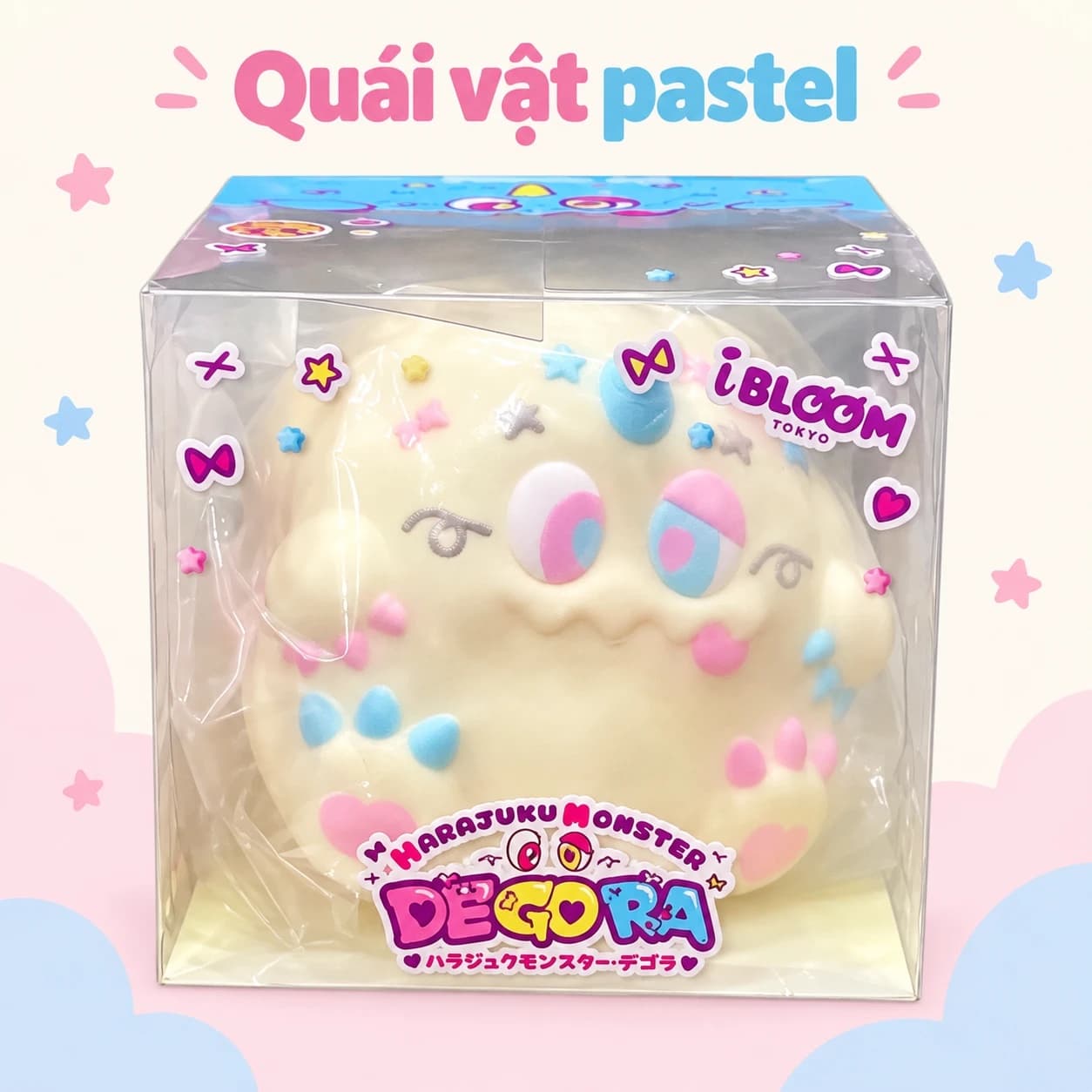 Squishy quái vật pastel chậm tăng