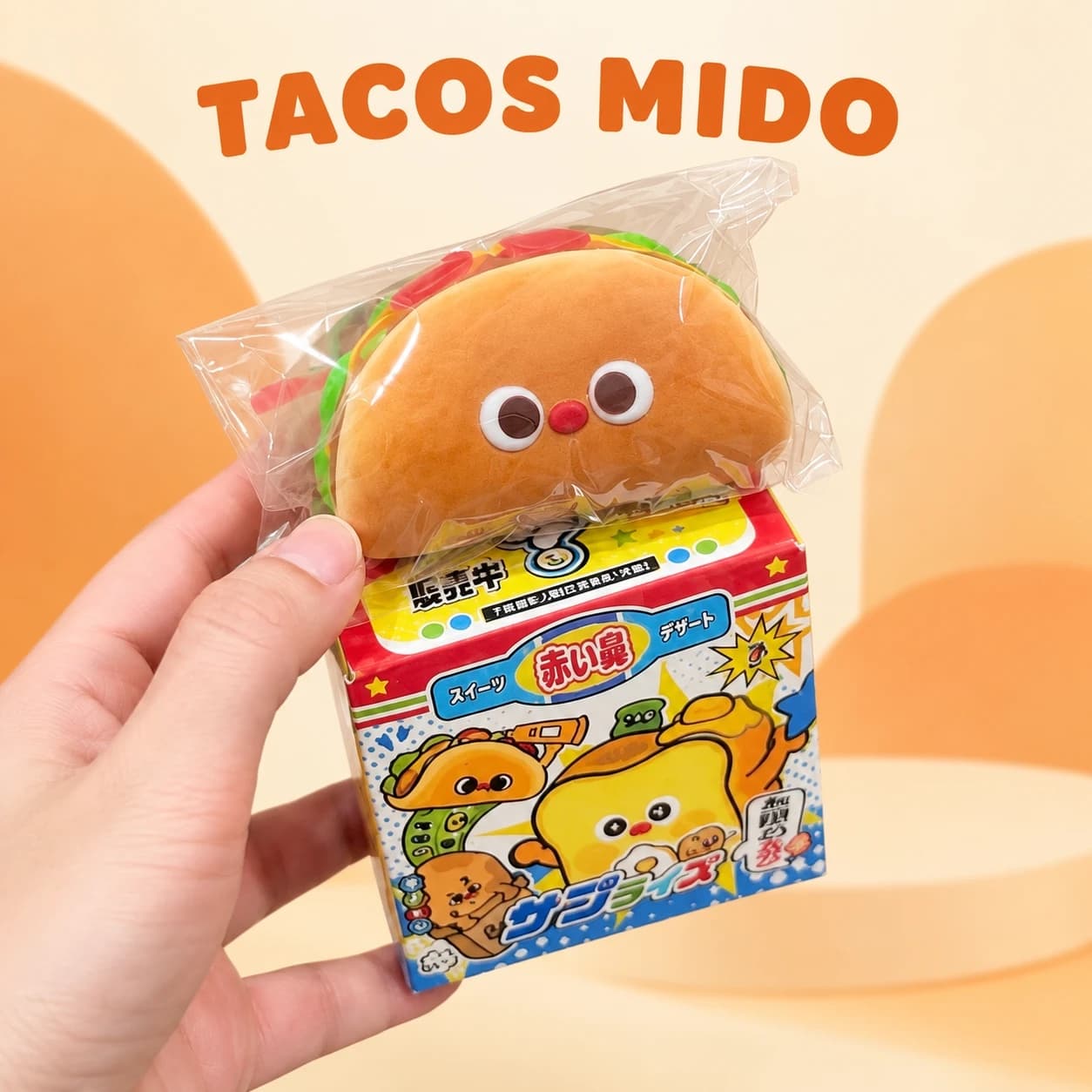 Squishy Tacos mido hình bánh taco