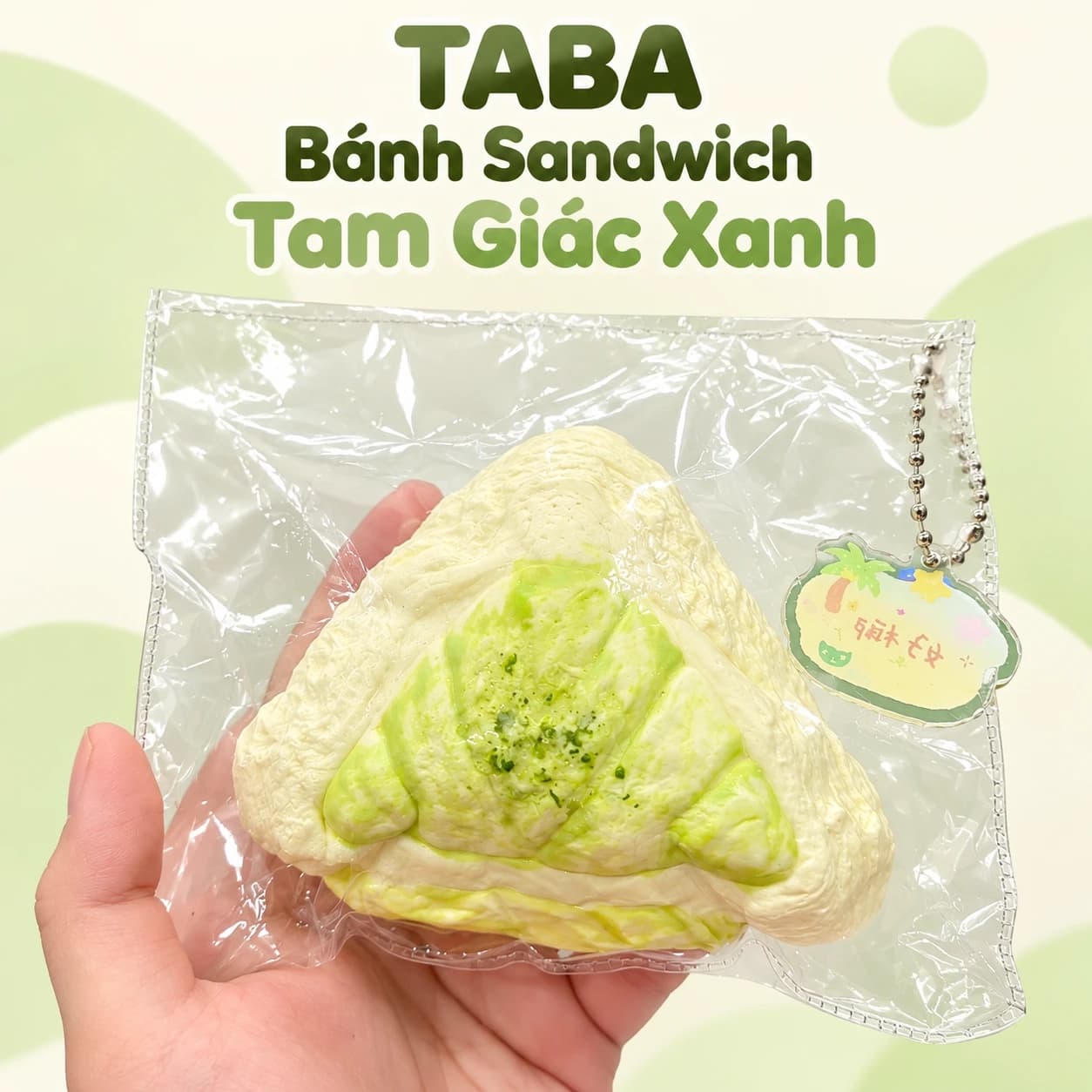 Taba Bánh Sandwich Tam Giác Xanh