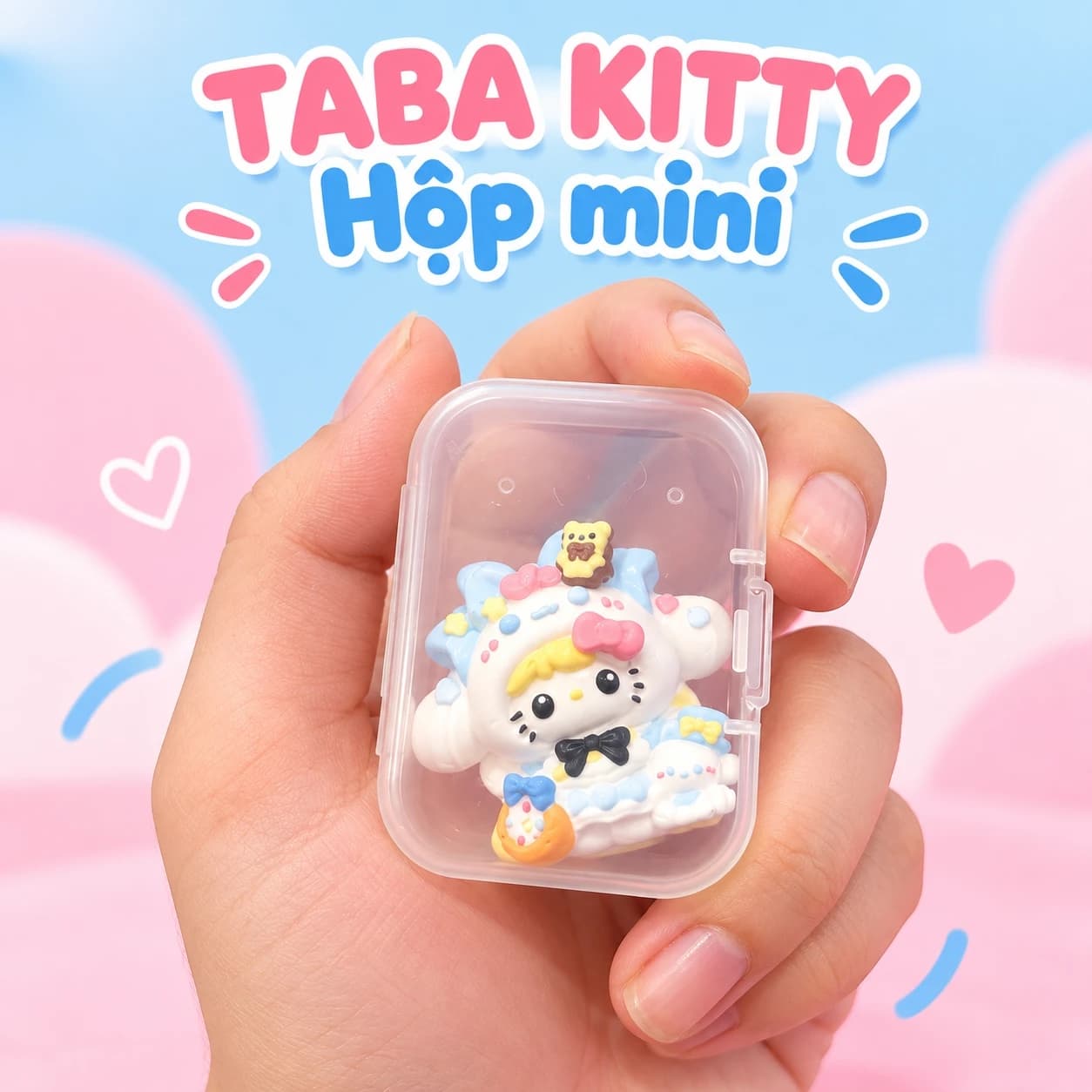 Taba Kitty hộp mini – Đồ chơi tạo hình Kitty