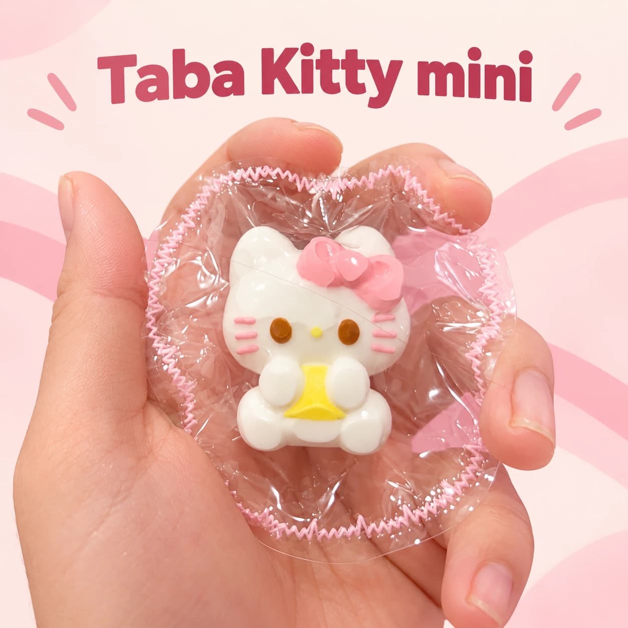 Taba Kitty mini – Đồ chơi hình mèo nơ hồng