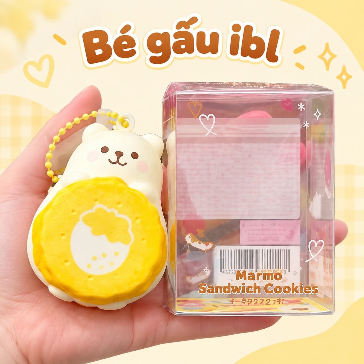 Bé gấu ibl — Đồ chơi squishy hương chanh
